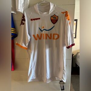 AS Roma Soccer Jersey BNWT Size L